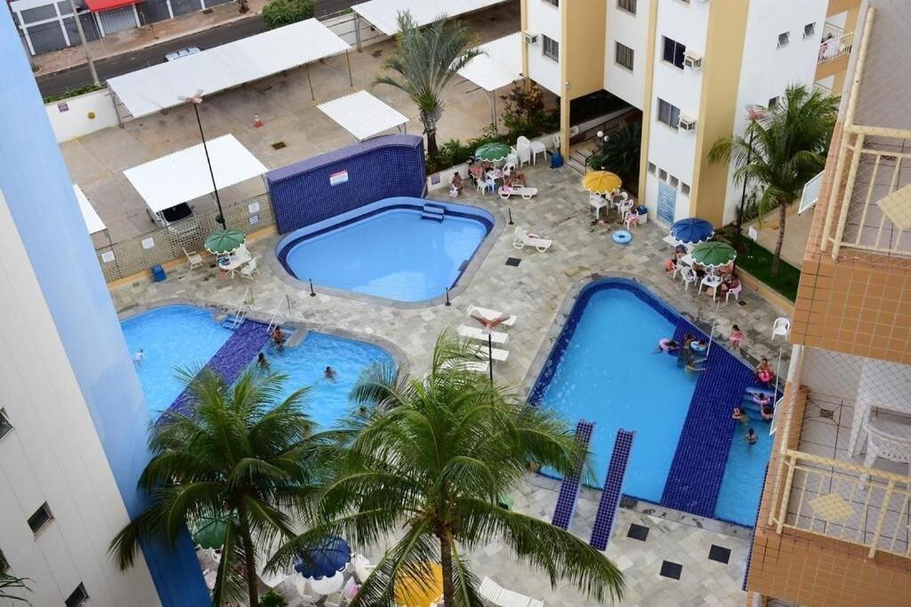 Caldas Novas Apartamento Parque Aquatico Excelente エクステリア 写真